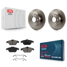 Load image into Gallery viewer, Rear Disc Brake Rotors And Ceramic Pads Kit For Mercedes-Benz C300 C250 C230