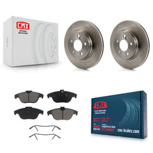 Load image into Gallery viewer, Rear Disc Brake Rotor Ceramic Pad Kit For Mercedes-Benz E350 C250 C300 C350 E550