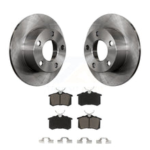 Charger l&#39;image dans la galerie, Rear Disc Brake Rotors And Ceramic Pads Kit For Volkswagen Passat Audi A6