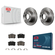 Load image into Gallery viewer, Rear Disc Brake Rotors And Ceramic Pads Kit For Volkswagen Passat Audi A6