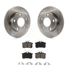 Load image into Gallery viewer, Rear Disc Brake Rotors And Ceramic Pad Kit For Volkswagen Passat Audi A4 Quattro