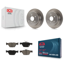 Rear Disc Brake Rotors And Ceramic Pads Kit For Subaru Crosstrek