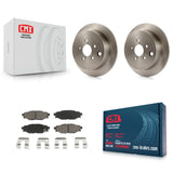 Rear Brake Rotor Ceramic Pad Kit For Subaru Outback Impreza Forester Legacy FR-S