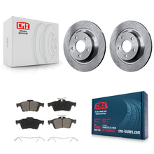 Charger l'image dans la galerie, Rear Disc Brake Rotors And Ceramic Pads Kit For Mazda 5