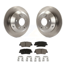 Charger l&#39;image dans la galerie, Rear Disc Brake Rotors Ceramic Pad Kit For Kia Sorento Hyundai Santa Fe Sport XL