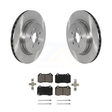 Load image into Gallery viewer, Rear Disc Brake Rotors And Ceramic Pads Kit For 2012-2016 Tesla S