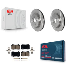 Charger l'image dans la galerie, Rear Disc Brake Rotors And Ceramic Pads Kit For Tesla X S