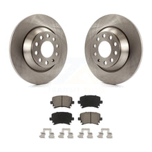 Load image into Gallery viewer, Rear Brake Rotor &amp; Ceramic Pad Kit For Audi A6 Quattro With 302mm Diameter