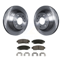 Charger l&#39;image dans la galerie, Rear Brake Rotors Ceramic Pad Kit For Chevrolet Trailblazer GMC Envoy EXT XL XUV