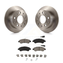 Charger l&#39;image dans la galerie, Rear Disc Brake Rotors And Ceramic Pads Kit For Ram ProMaster 1500 2500 3500