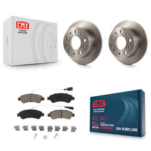 Load image into Gallery viewer, Rear Disc Brake Rotors And Ceramic Pads Kit For Ram ProMaster 1500 2500 3500