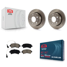 Charger l'image dans la galerie, Rear Disc Brake Rotors And Ceramic Pads Kit For Ram ProMaster 3500 2500 1500