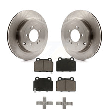 Charger l&#39;image dans la galerie, Rear Disc Brake Rotors And Ceramic Pads Kit For Mitsubishi Lancer