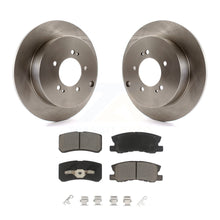 Load image into Gallery viewer, Rear Disc Brake Rotors And Ceramic Pads Kit For Mitsubishi Lancer Outlander