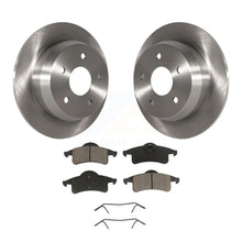 Charger l&#39;image dans la galerie, Rear Disc Brake Rotors And Ceramic Pads Kit For 1999-2004 Jeep Grand Cherokee