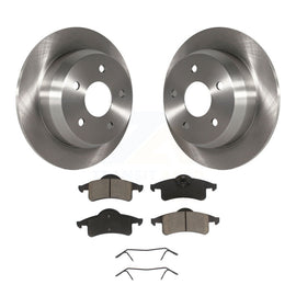 [Rear] 1999-2004 Jeep Grand Cherokee Premium OE Brake Rotors & Ceramic Pads Kit For Max Braking