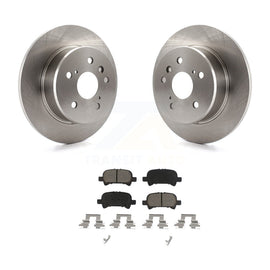 [Rear] 2000-2004 Toyota Avalon Premium OE Brake Rotors & Ceramic Pads Kit For Max Braking