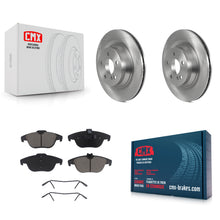 Load image into Gallery viewer, Rear Disc Brake Rotors And Ceramic Pads Kit For Mercedes-Benz E550