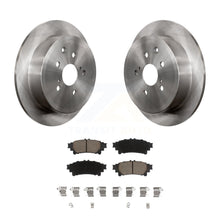 Charger l&#39;image dans la galerie, Rear Brake Rotor Ceramic Pad Kit For Toyota Highlander Sienna Lexus RX350 RX450h