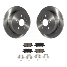 Charger l&#39;image dans la galerie, Rear Brake Rotors Ceramic Pad Kit For Lexus Toyota Highlander RX350 RX330 RX400h