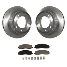 Load image into Gallery viewer, Rear Disc Brake Rotors And Ceramic Pads Kit For Ford F-250 Super Duty F-350