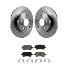 Load image into Gallery viewer, Rear Disc Brake Rotors Ceramic Pad Kit For Chevrolet Malibu Buick LaCrosse Regal