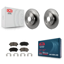 Load image into Gallery viewer, Rear Disc Brake Rotors Ceramic Pad Kit For Chevrolet Malibu Buick LaCrosse Regal