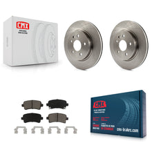 Load image into Gallery viewer, Rear Brake Rotors Ceramic Pad Kit For Chevrolet Malibu Buick Impala LaCrosse XTS