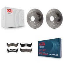 Load image into Gallery viewer, Rear Disc Brake Rotors And Ceramic Pads Kit For Ford Explorer Sport Trac