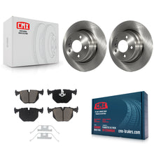 Load image into Gallery viewer, Rear Disc Brake Rotors And Ceramic Pads Kit For BMW X5