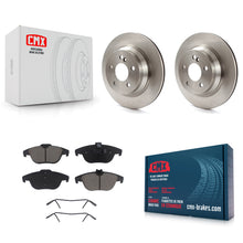 Load image into Gallery viewer, Rear Disc Brake Rotors And Ceramic Pads Kit For Mercedes-Benz GLK350 E350 GLK250