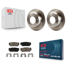 Load image into Gallery viewer, Rear Brake Rotors &amp; Ceramic Pad Kit For Kia Sedona Hyundai Entourage To 04/27/06