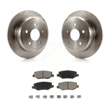 Charger l&#39;image dans la galerie, Rear Disc Brake Rotors And Ceramic Pads Kit For Jeep Wrangler JK