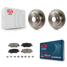 Load image into Gallery viewer, Rear Disc Brake Rotors And Ceramic Pads Kit For Jeep Wrangler JK