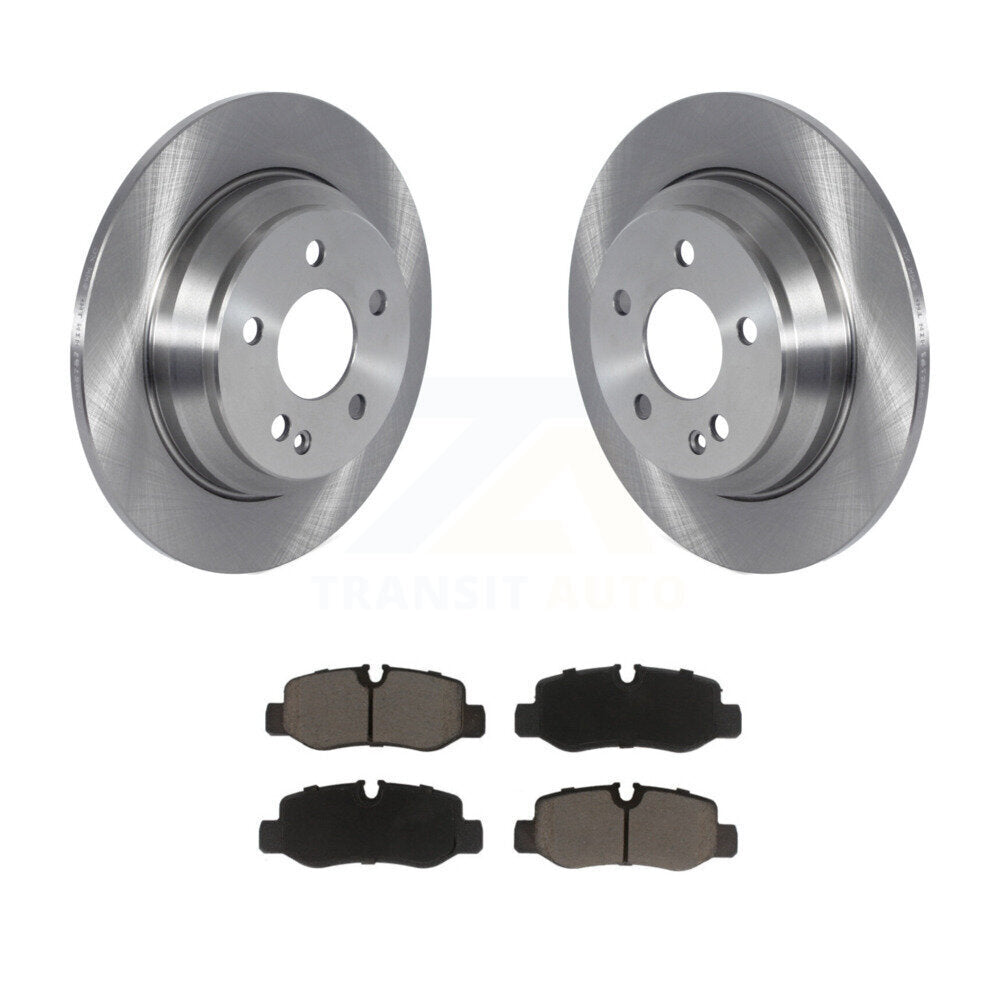 Rear Disc Brake Rotors And Ceramic Pads Kit For Mercedes-Benz Metris