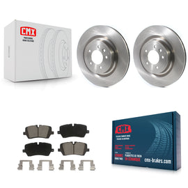 Rear Disc Brake Rotors And Ceramic Pads Kit For Land Rover Range Sport Discovery