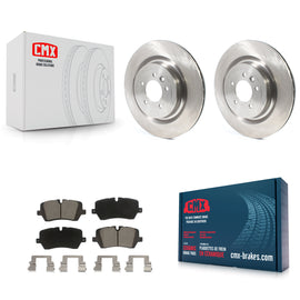 Rear Disc Brake Rotors And Ceramic Pads Kit For Land Rover Range Sport