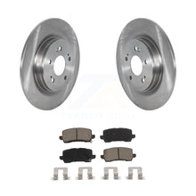 Charger l&#39;image dans la galerie, Rear Disc Brake Rotors And Ceramic Pads Kit For 2018-2023 Honda Odyssey