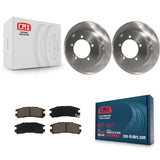 Rear Brake Rotor & Ceramic Pad Kit For Mitsubishi Chrysler Sebring Dodge Eclipse