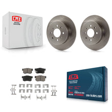 Charger l'image dans la galerie, Rear Disc Brake Rotors And Ceramic Pads Kit For Honda Civic Acura EL