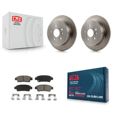 Charger l'image dans la galerie, [Rear] 2004-2010 Toyota Sienna Premium OE Brake Rotors &amp; Ceramic Pads Kit For Max Braking