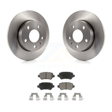 Load image into Gallery viewer, Rear Disc Brake Rotors And Ceramic Pads Kit For 2008-2009 Saturn Astra