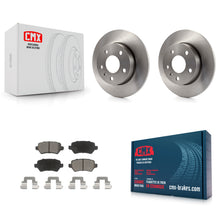 Charger l'image dans la galerie, [Rear] 2008-2009 Saturn Astra Premium OE Brake Rotors &amp; Ceramic Pads Kit For Max Braking
