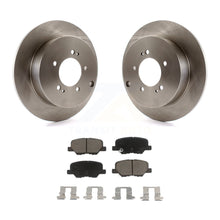 Charger l&#39;image dans la galerie, Rear Disc Brake Rotors And Ceramic Pads Kit For 2013 Mitsubishi Outlander 3.0L