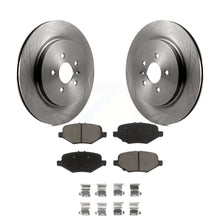 Charger l&#39;image dans la galerie, Rear Brake Rotors Ceramic Pad Kit For Ford Explorer Taurus Flex Police Sedan MKT