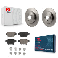 Charger l'image dans la galerie, Rear Brake Rotors Ceramic Pad Kit For Ford Five Hundred Freestyle Taurus Mercury