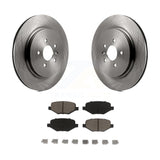 Rear Brake Rotors & Ceramic Pad Kit For Ford Explorer Police Interceptor Utility