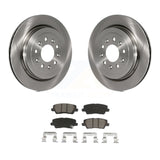 Rear Disc Brake Rotors And Ceramic Pads Kit For Cadillac ATS K8C-102102