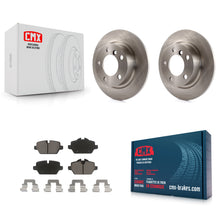 Charger l'image dans la galerie, Rear Disc Brake Rotors And Ceramic Pads Kit For Mini Cooper Countryman Paceman