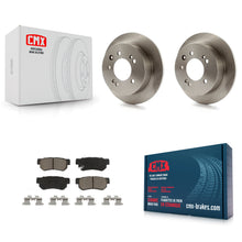 Load image into Gallery viewer, Rear Disc Brake Rotors And Ceramic Pads Kit For Hyundai Elantra K8C-102111